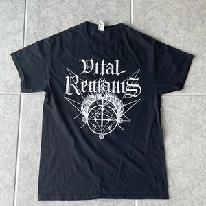 Medium death metal shirt Vital Remains band tee